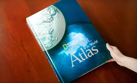 $25 for a National Geographic’s “Visual Atlas of the World” ($100 Value) - Primary Image