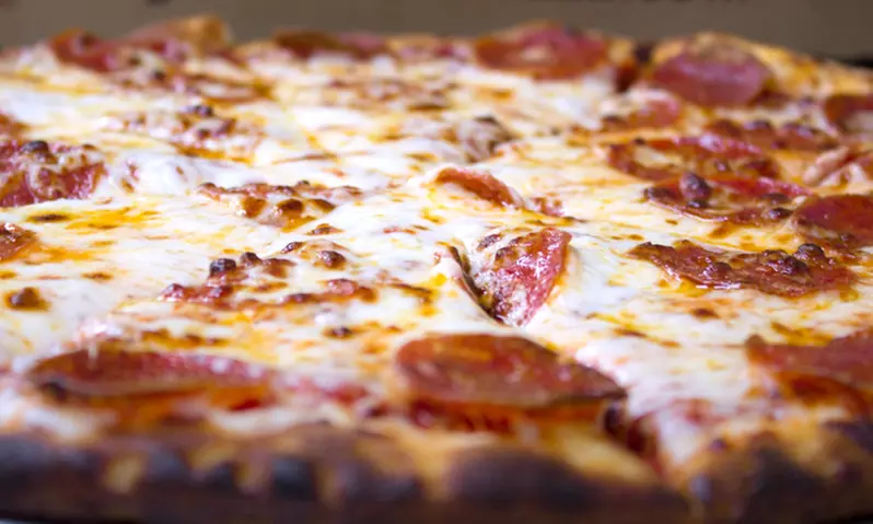 Pizza and Wings for Carry Out or Delivery at Pudge Brothers Pizza (Up to 28% Off). Three Options Available.  - Primary Image