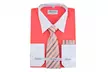 Berlioni Men's Dress-Shirt Set with Tie and Pocket Square - Second Medium