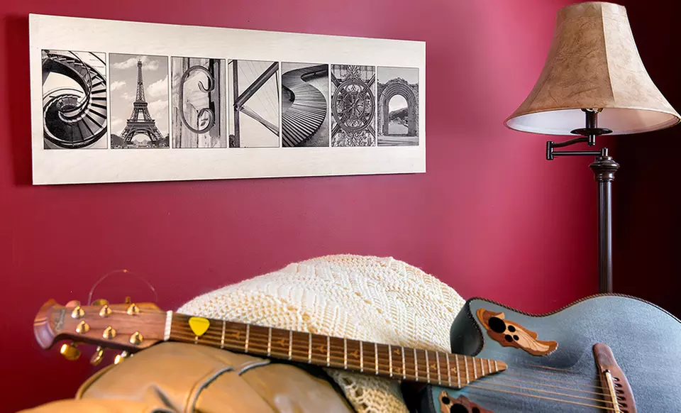 Custom Framed Letter Art from Frame The Alphabet - Primary Image