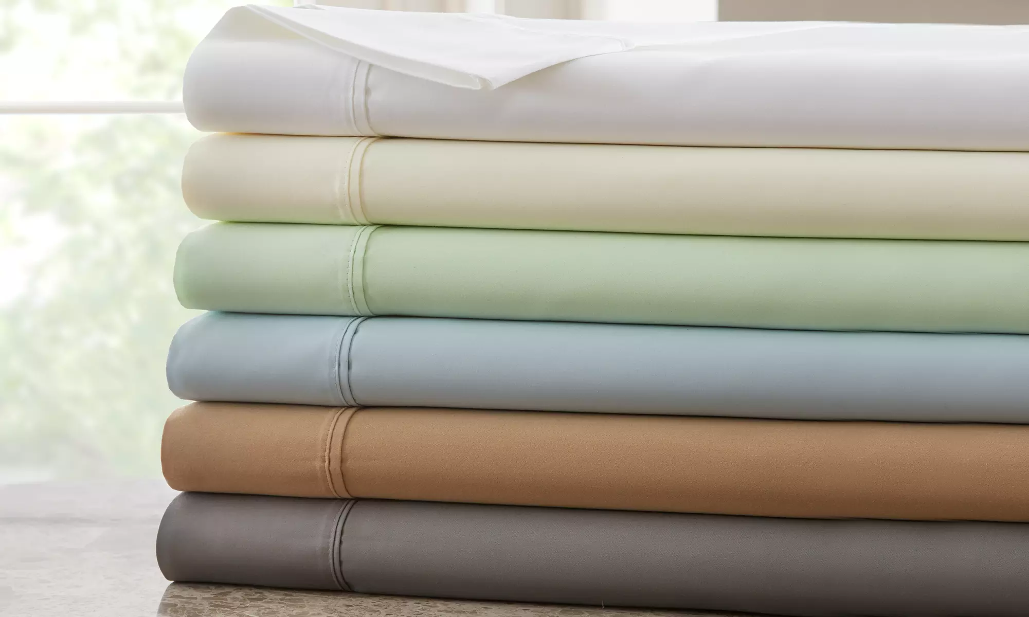 1000-Thread-Count Hotel New York 6-Piece Sheet Set - Primary Image