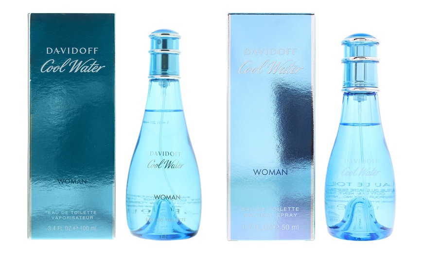 Image 1: Davidoff Cool Water Woman EDT Fragrance 50ml or 100ml 