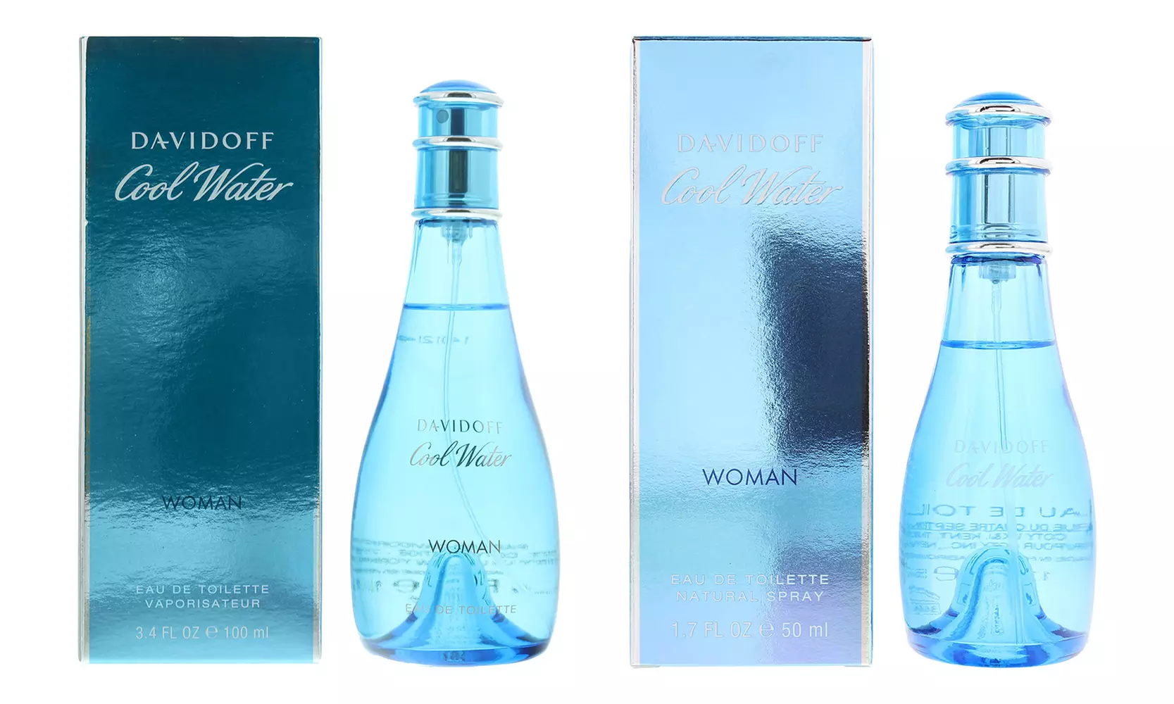 Davidoff Cool Water Woman EDT Fragrance 50ml or 100ml
