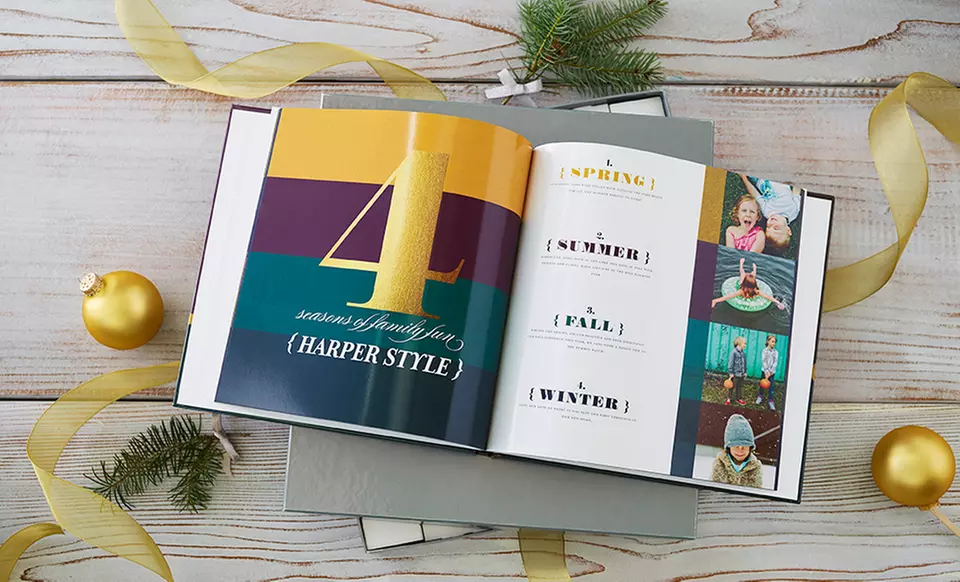 8x8, 8x11, or 10x10 Custom Photo Book from Shutterfly (Up to 67% Off) - Second Medium