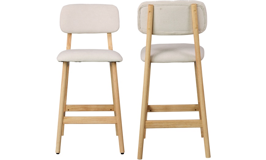 Image 3: Lot de 2 chaises de bar "Clyde" de Doosense 