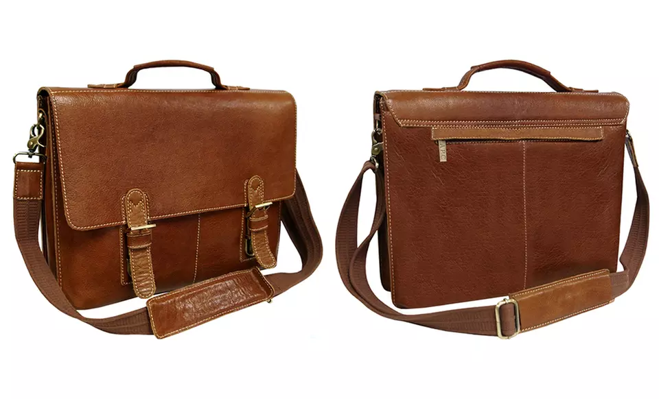 AmeriLeather Leather Briefcases. Multiple Options Available from $59.99–$79.99. Free Returns. - Second Medium