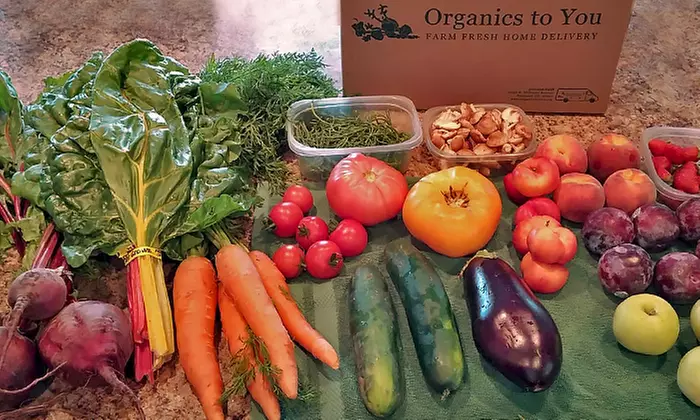 $39 for $50 Toward Fresh Produce with Free Delivery from Organics to You  - Primary Image
