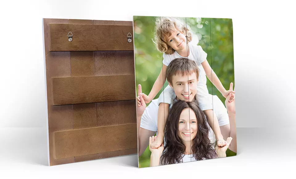 Photos on Distressed Wood Slats from ImageCom.com (Up to 67% Off). Four Options Available. - Second Medium