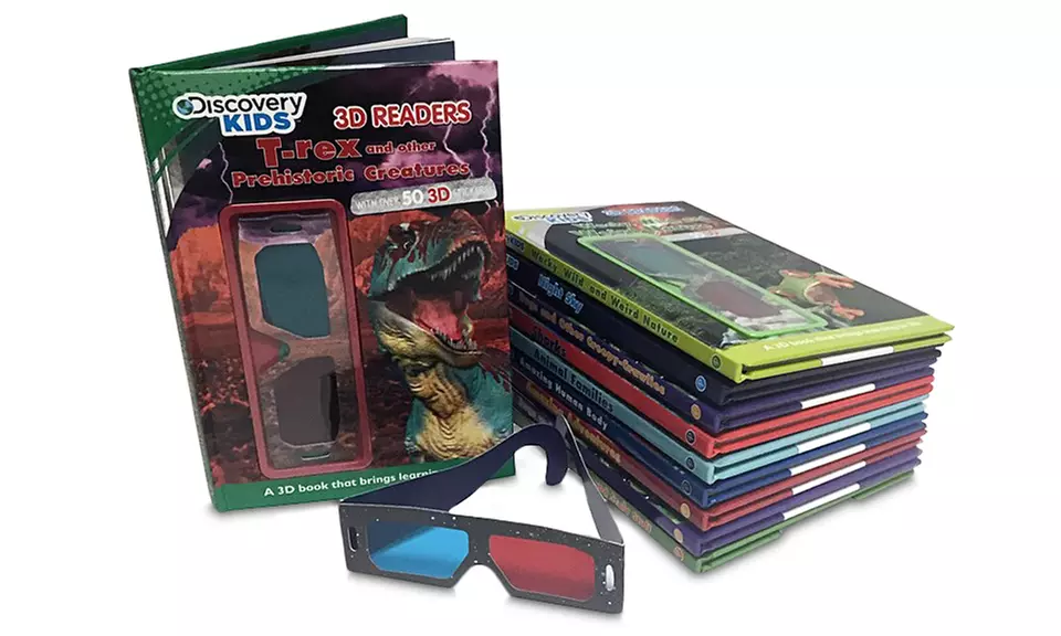 Discovery Kids 3D Reader Book Set (10-Piece) - Primary Image