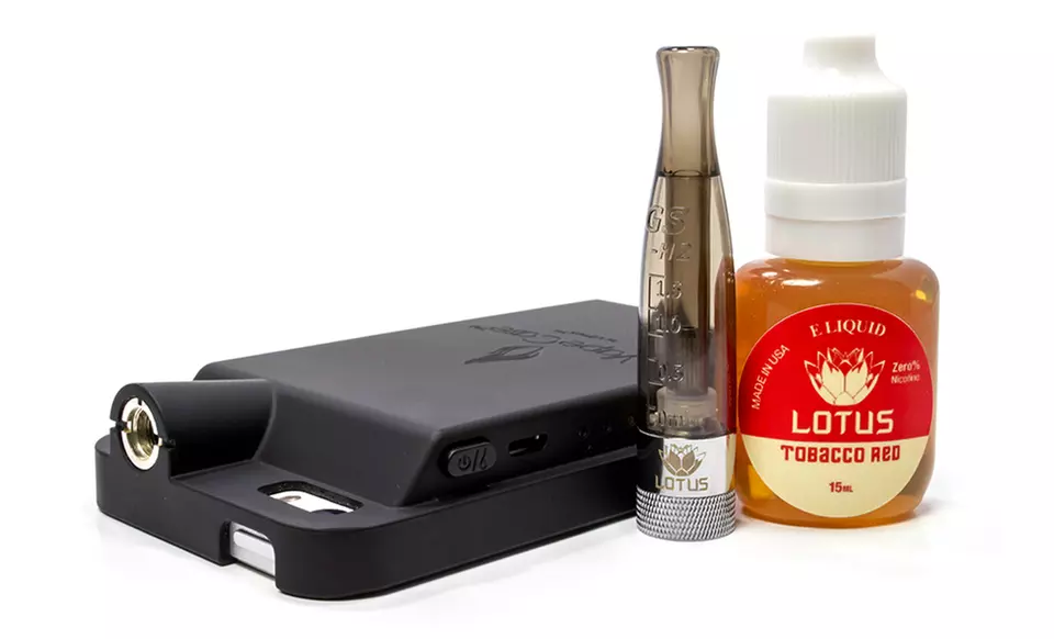 Vaporizer Case Bundle for iPhone 5 or 5s with Oil Cartridge and Oil  - Second Medium