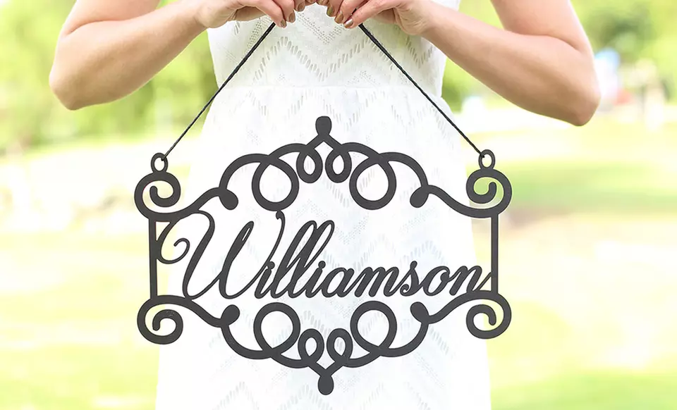 Personalized Wooden Wall Sign - Primary Image