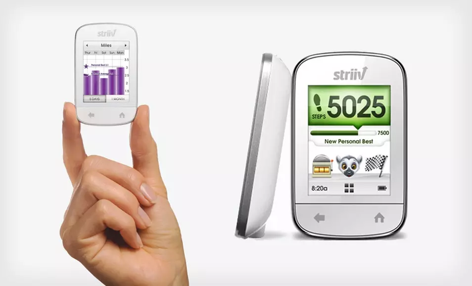 $54.99 for a Striiv Activity Tracker with Touchscreen ($99.95 List Price). Free Shipping and Returns. - Primary Image