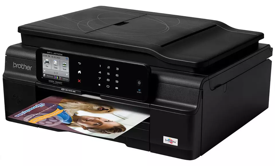 Brother Work Smart All-in-One Wireless Inkjet Printer (Manufacturer Refurbished) - Second Medium