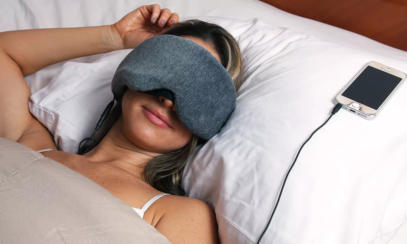 1 Voice Sleep Headphones Eye Mask - Primary Image