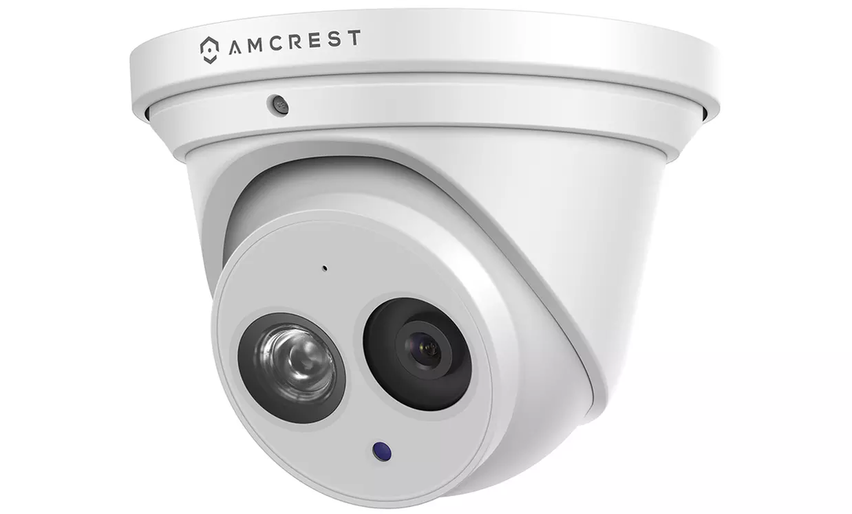 Amcrest 8MP 4K PoE Turret IP Outdoor Security Camera - Primary Image