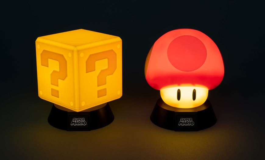 Image 2: Super Mario Figure Lamps Bundle