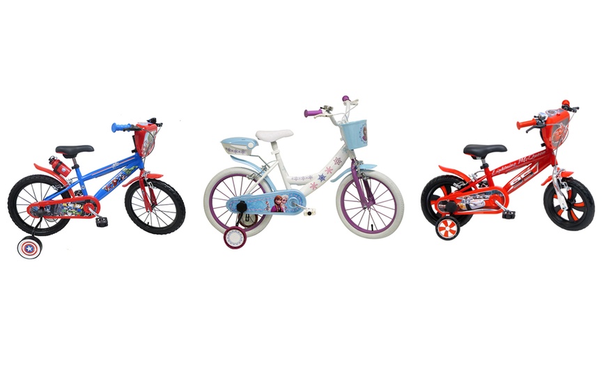 Image 1: Disney Themed Kids' Bike 