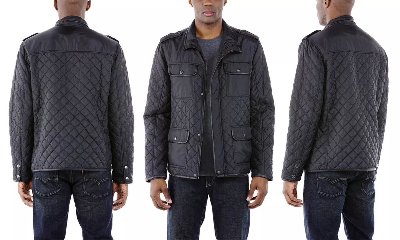 Urban Republic Men's Quilted Thinfill Jacket (Size M) - Primary Image