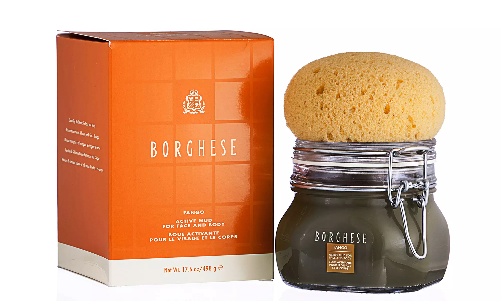 Borghese Fango Active Mud Mask for Face and Body; 17.6 Oz. - Primary Image