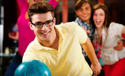 Bowling for Up to Six with Shoe Rental at Capitol Bowl (Half Off). Three Options Available. - Primary Image