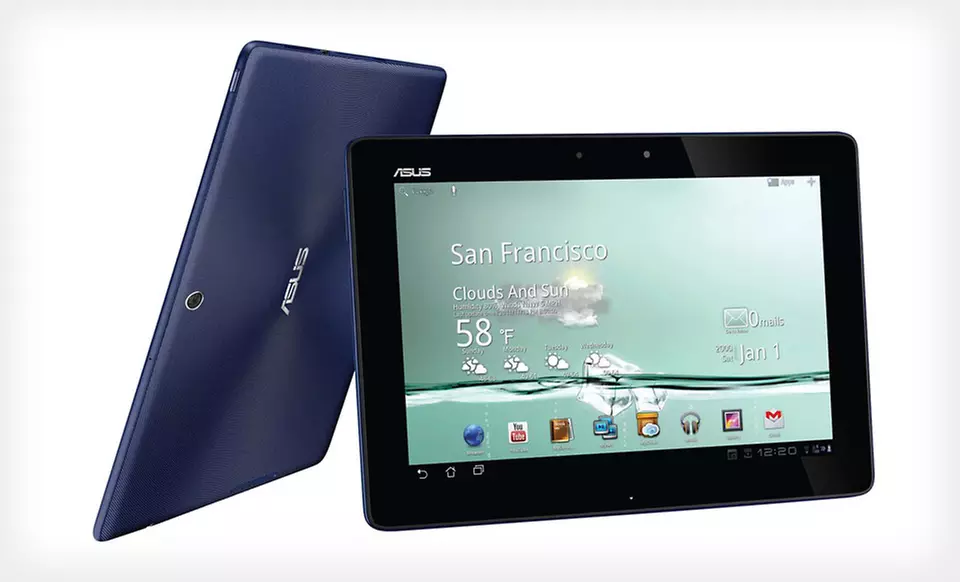 $349 for an ASUS 32GB Transformer Tablet in Blue (Refurbished) ($399.99 List Price). Free Shipping and Free Returns. - Primary Image