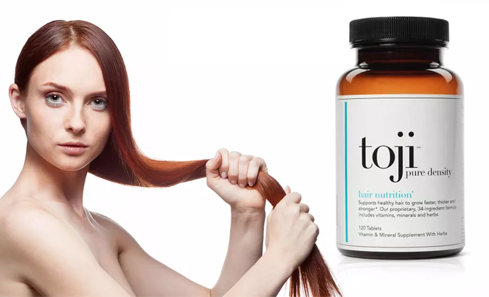 Toji Pure Density Vegetarian Hair-Growth Supplement. Free Shipping. - Primary Image