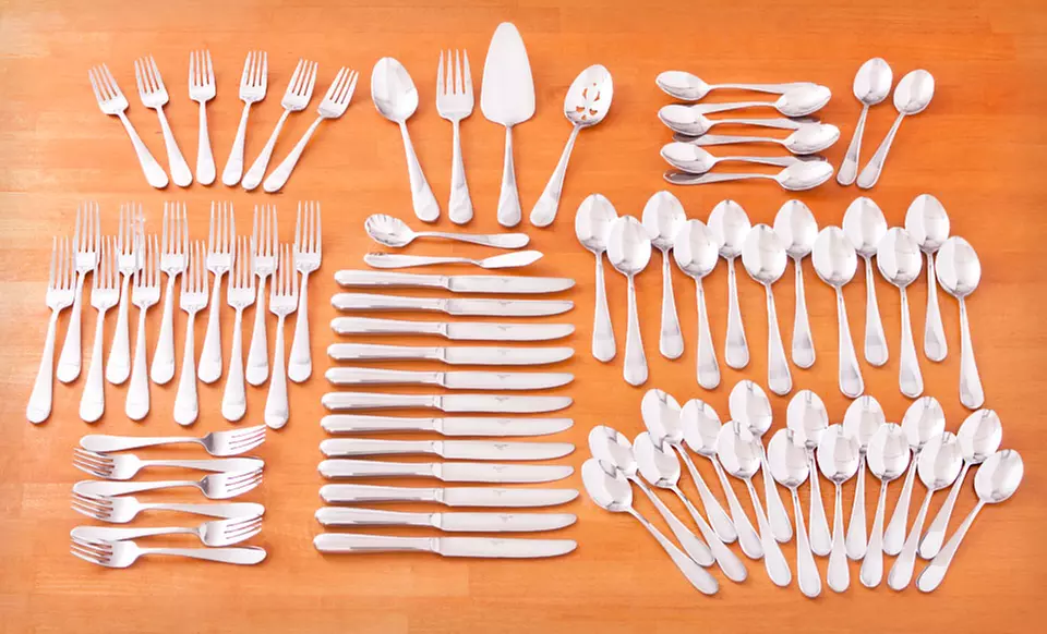 Wallace Continental Flatware Sets (Up to 62% Off). Two Styles Available. Free Shipping. - Second Medium