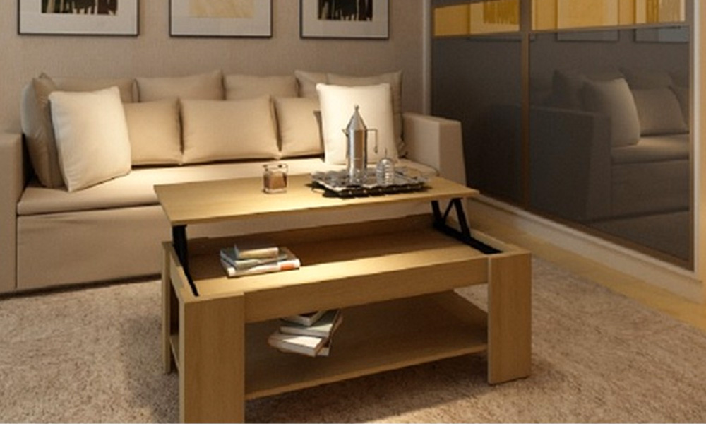 Lift-Top Coffee Table 61% Off | Groupon Goods - Today's Groupon offers a lift-top coffee table for Ã‚Â£69