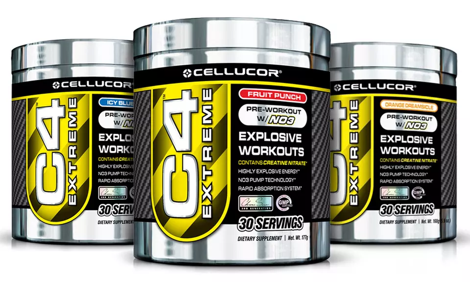 30-Serving Containers of C4 Pre-Workout Supplements; 1 Container for $29.99 or 2 for $44.99 - Primary Image