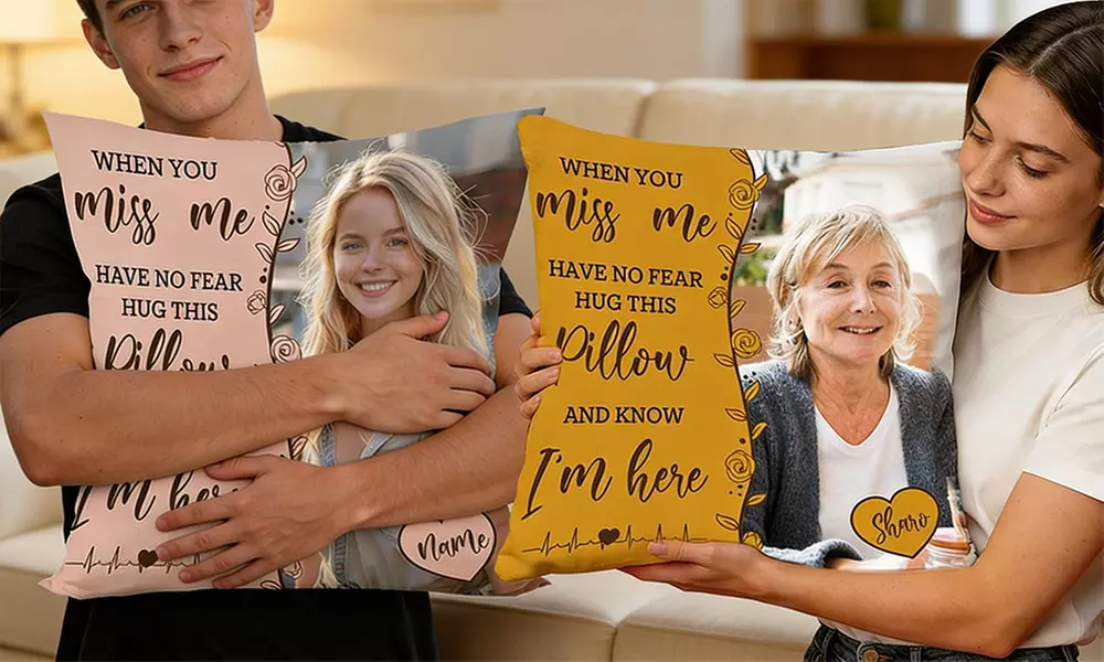 Personalisiertes Fotokissen