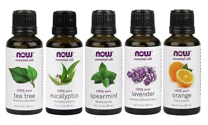 NOW Foods Essential Oils Variety Pack (5-Pack) - Primary Image