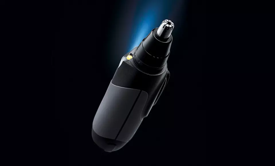 Panasonic Nose and Facial Trimmer with Grooming Light. - Primary Image