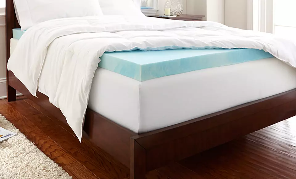 PuraSleep 2" or 3" Gel Enhanced Memory Foam Mattress Topper (Up to 67% Off). Six Sizes Available. Free Shipping. - Primary Image