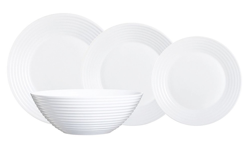 Image 2: Luminarc 19-Piece Dinner Set