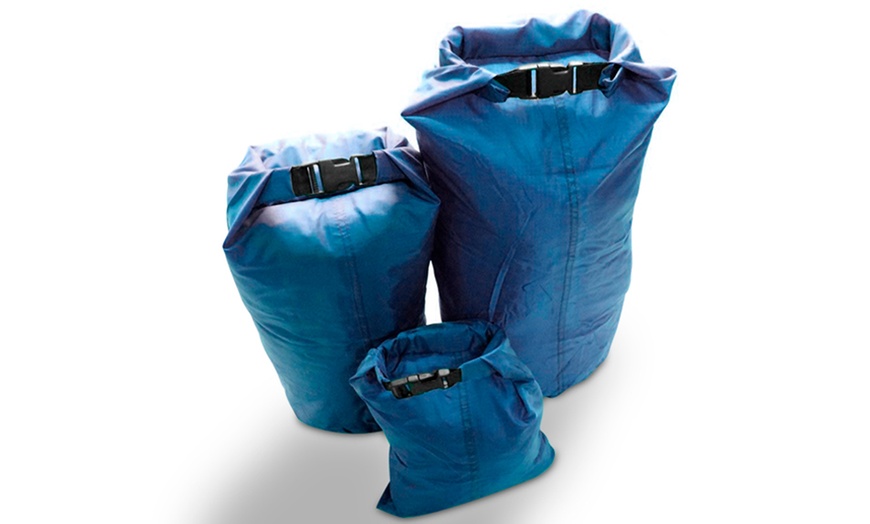 Image 1: Blue Dry Sacks