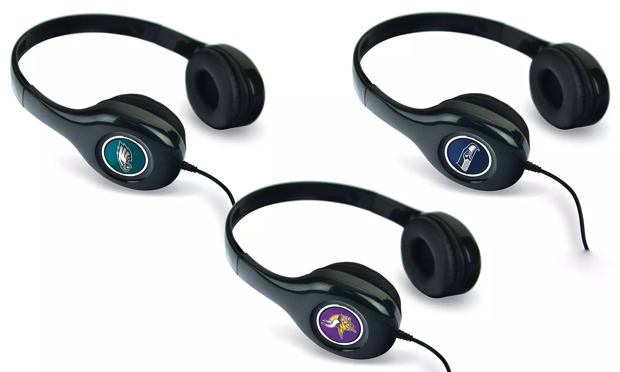 Mizco Sports NFL Over-The-Ear 3.5MM Plug Headphones - Primary Image