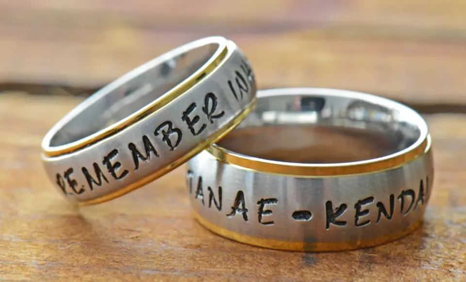 Personalized Stamp Ring from Stamp the Moment - Primary Image