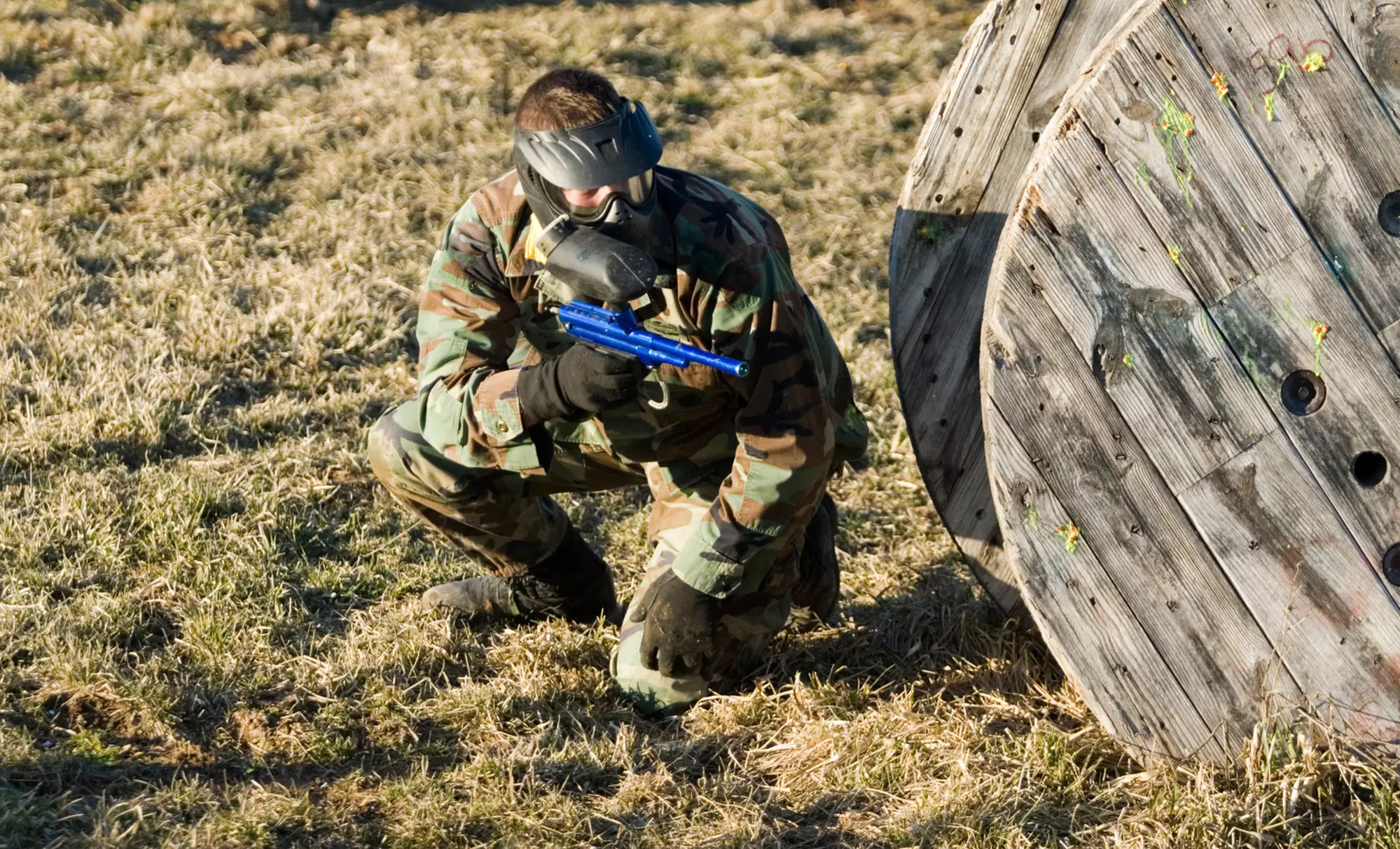 90-Minute Group Paintballing at Diamond Hill Paintball (Up to 58% Off). Two Options Available. - Primary Image