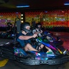 Image 1: Up to $200 to Spend at AU's Longest Indoor Electric Go-Kart Track