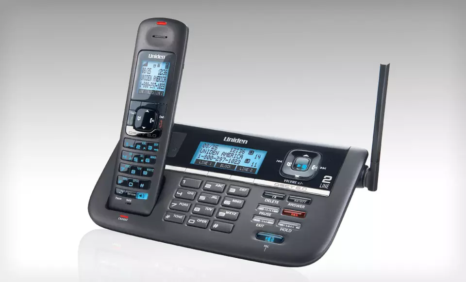 $59.99 for a Uniden Two-Line Cordless Digital Answering System ($119.99 List Price). Free Shipping and Free Returns. - Primary Image