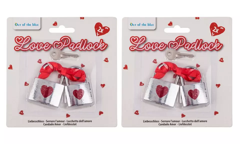 Juego de 2 candados de amor - Second Medium
