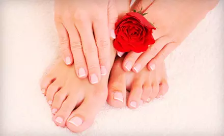 Mani-Pedi with Option for Facial, Microdermabrasion, or Massage at On The Avenue Spa by Woody Michleb (Up to 74% Off) - Primary Image