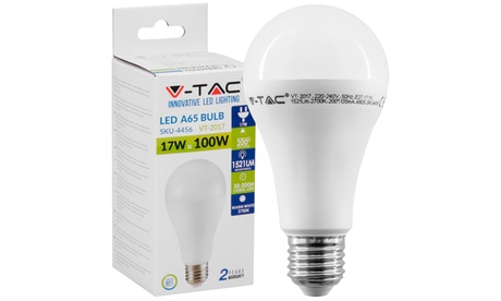 Fino a 15 lampadine LED da 17W disponibili in 3 tipologie