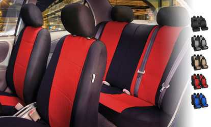 image for Airbag Ready Neoprene Waterproof Car Seat Covers