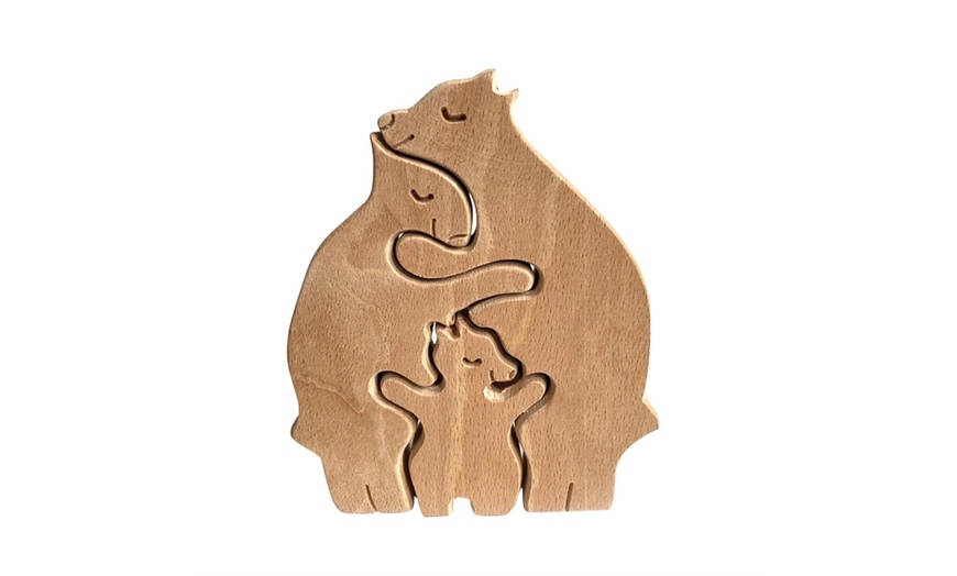 Image 9: Hand-Carved Animal in Love