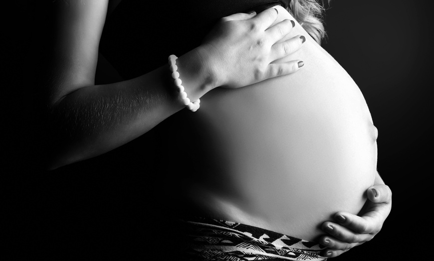 Image 1: Shooting femme enceinte et bébé