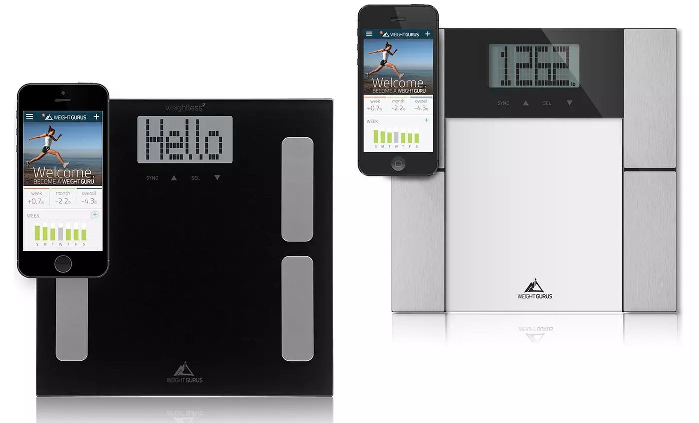 Weight Gurus Smartphone-Connected Body Fat Scale - Primary Image