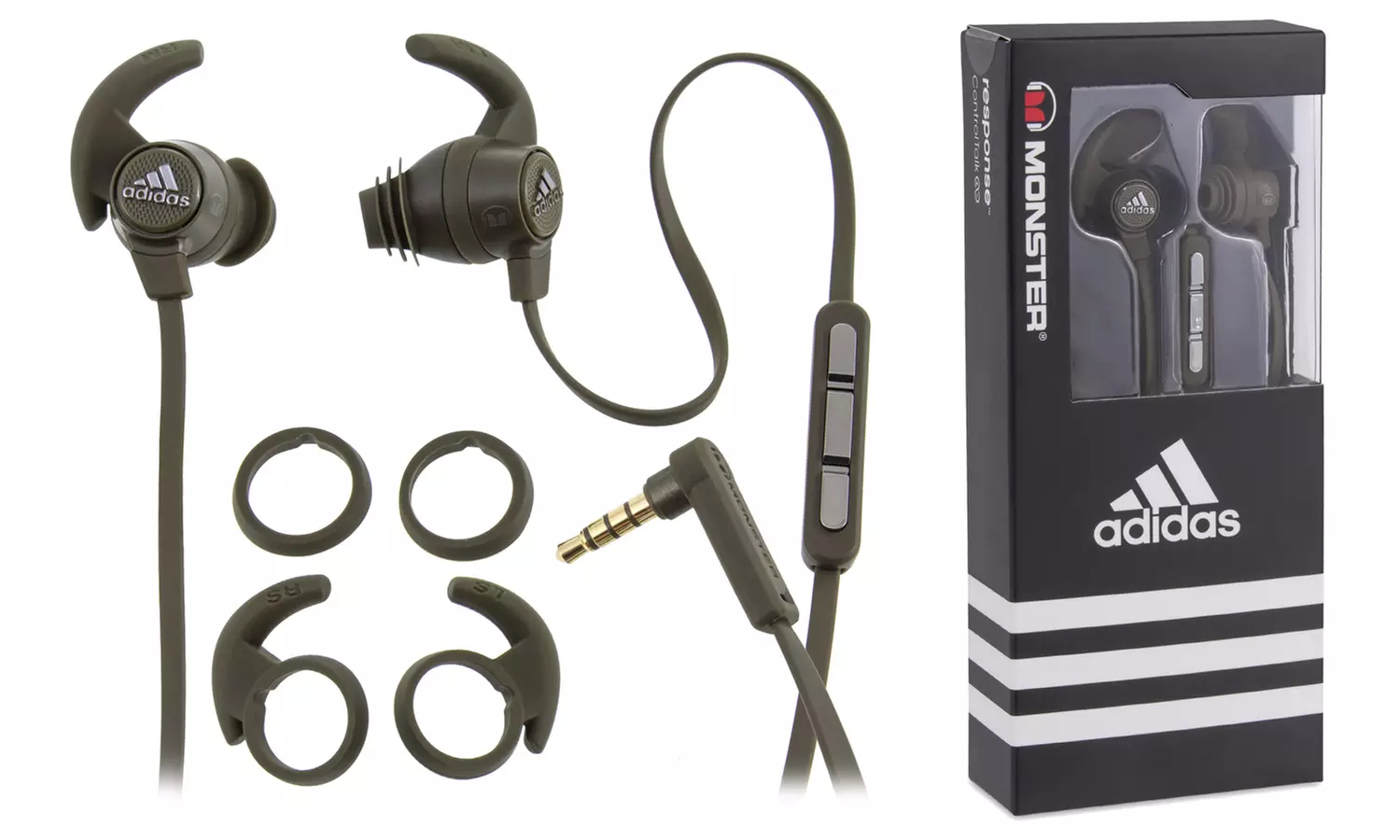 Adidas Performance by Monster Response In-Ear Headphones with Apple ControlTalk - Second Medium