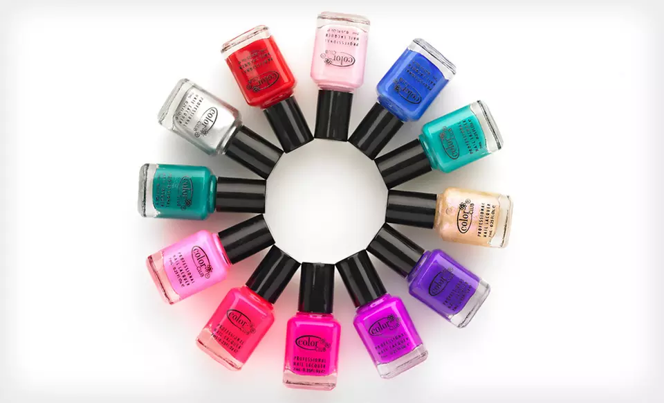 $17.99 for a Color Club 12-Piece Nail-Polish Set ($30 List Price). Free Shipping. - Primary Image