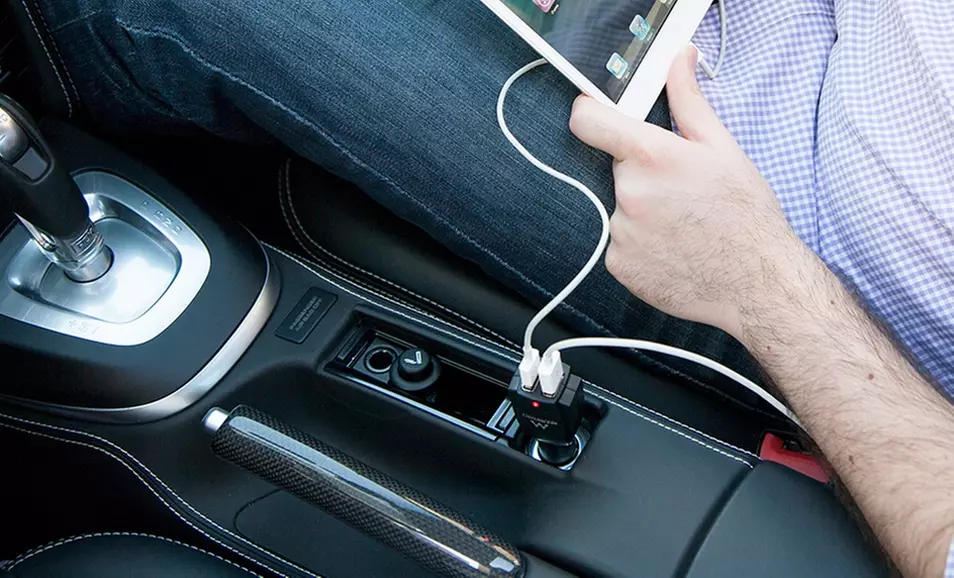 $7.99 for a Merkury 2.1-Amp Dual-USB Car Charger ($24.99 List Price). Free Returns. - Second Medium